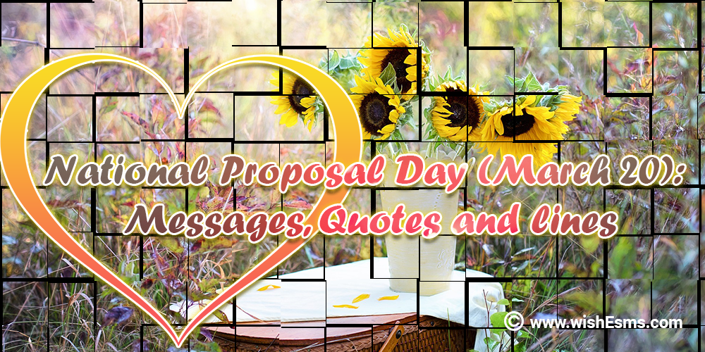 National Proposal Day Messages & quotes Wishes, Messages & Quotes