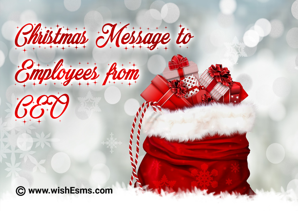 Christmas Messages Wishes To Employees From CEO Wishes Messages 